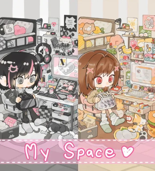 (Art fund) My space CoolxCute from xnotchii