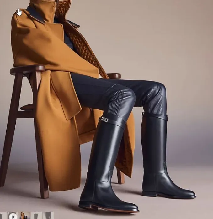 Hermes Jumping Boots