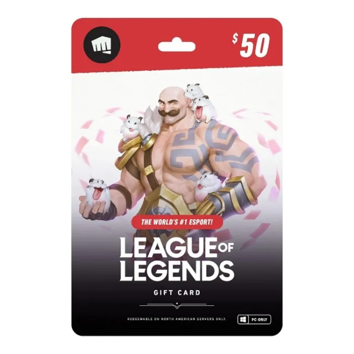 Riot League of Legends $50 (Digital Code)