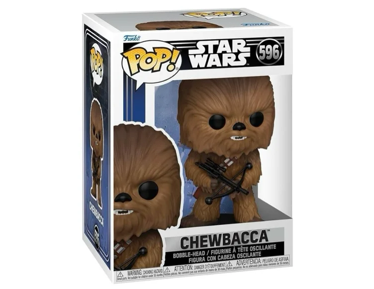 Funko POP! Star Wars Chewbacca | Official Merch - Collectable Vinyl Figurine for Shelf Display - Birthday Gift Idea for Fans and Collectors