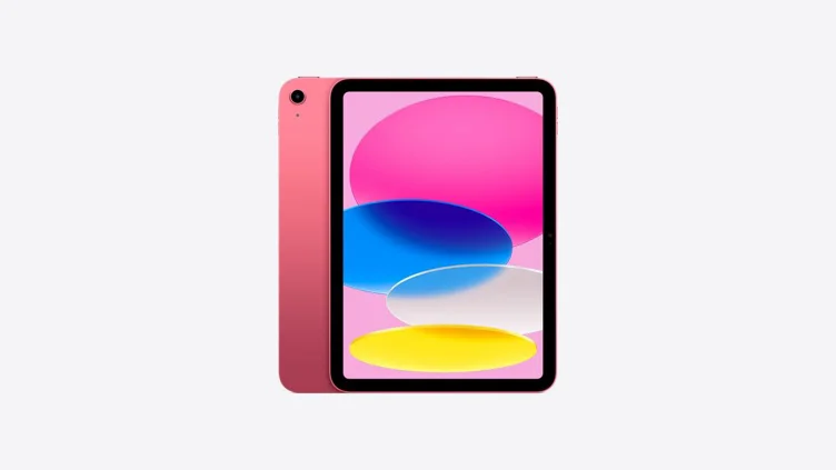 Apple iPad 11-inch: A16 chip, 11-inch Model, Liquid Retina Display, 128GB, Wi-Fi 6 + 5G Cellular, 12MP Front/12MP Back Camera, Touch ID, All-Day Battery Life — Blue