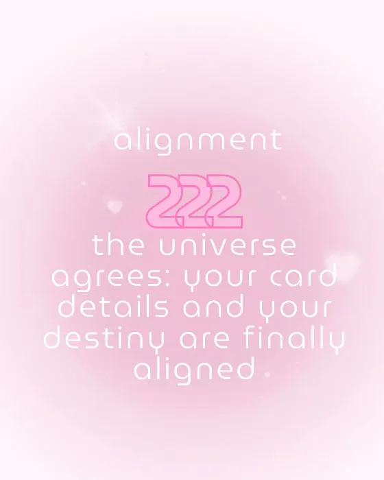 alignment ˚ʚ $222 ɞ˚