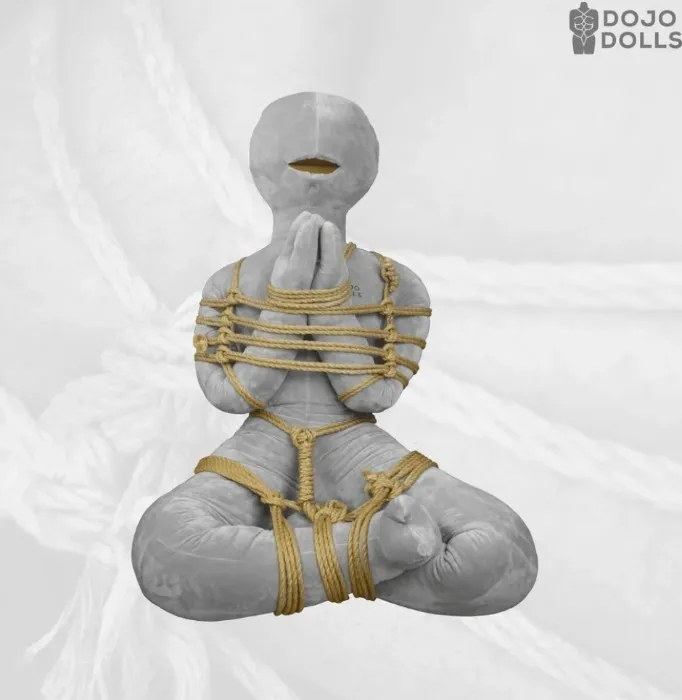 Life size shibari practice doll