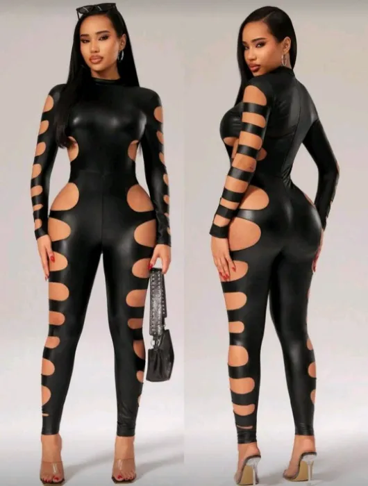 Hollow-Out Jumpsuit