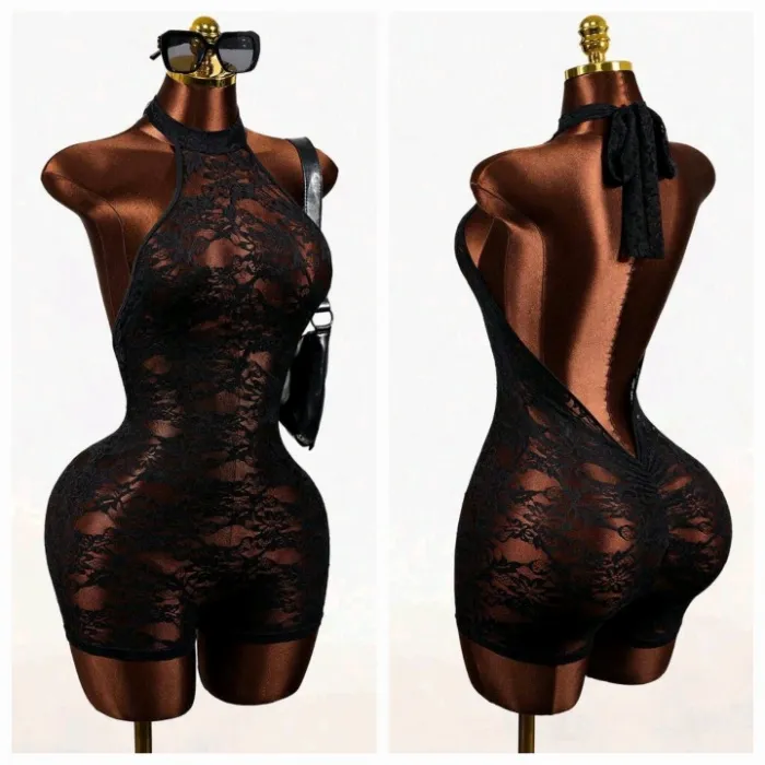 Backless Romper 