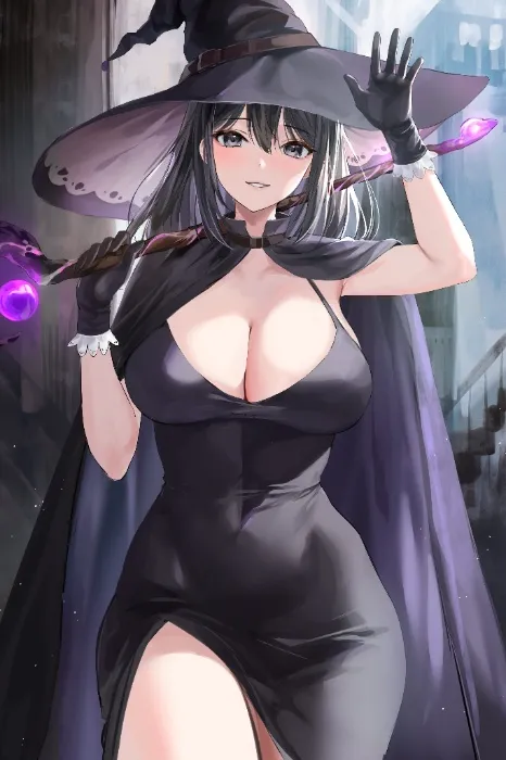 Hot robe for a witch girl like me