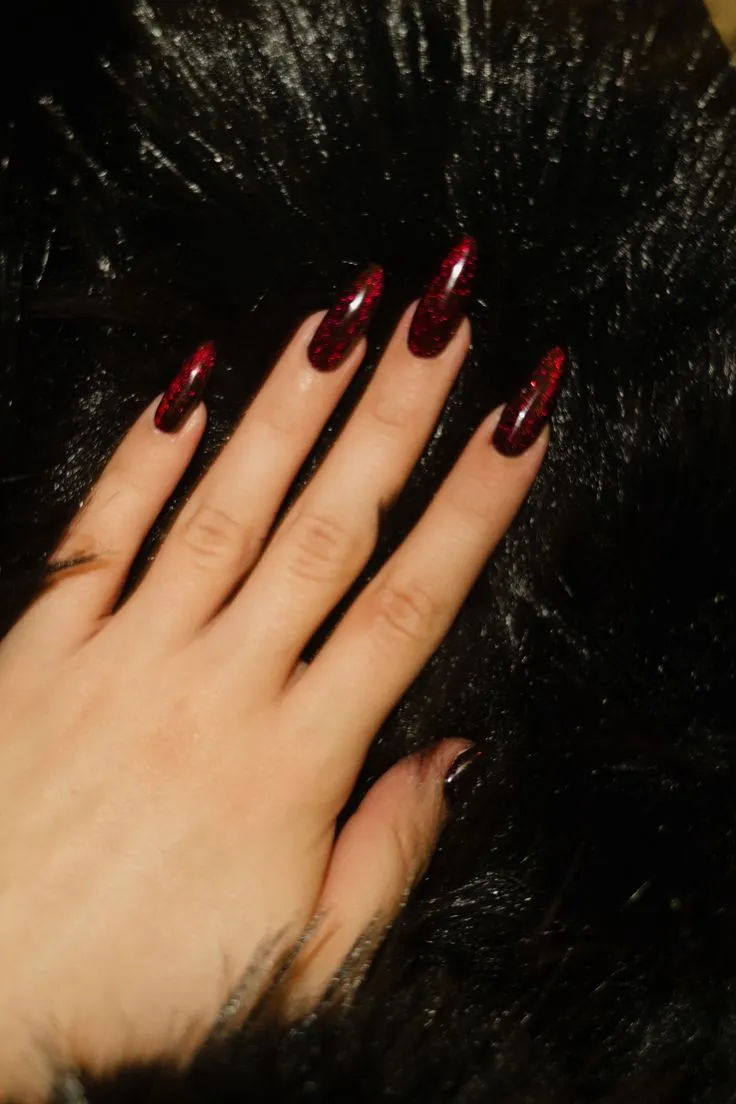 gel manicure.