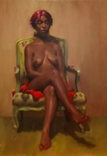 Portrait of Lilly Joly by Sally Ryan