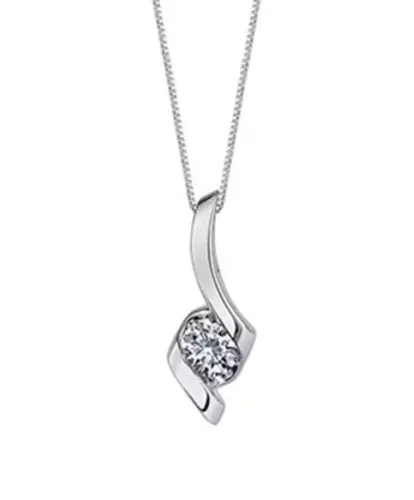 Diamond Sirena® Solitaire Necklace