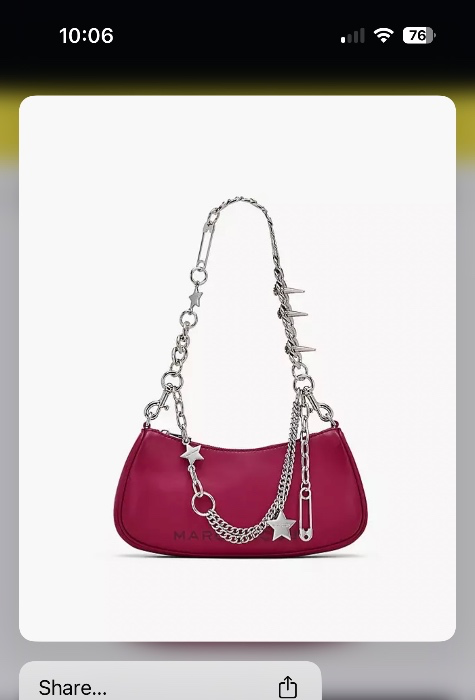 STAR CHARM shoulder bag