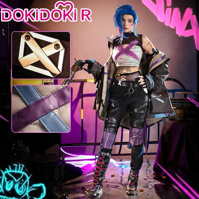 DokiDoki-R: Jinx Cosplay | Full Set | Size S