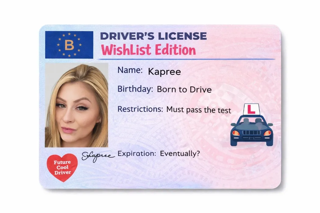 Driving License Registration Fee 🚘