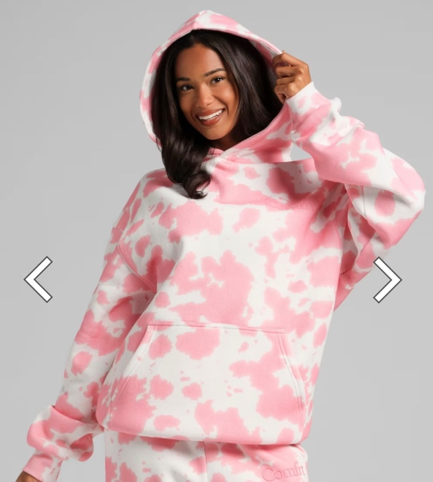 Comfrt Minimalist Hoodie | Strawberry Milk | Oversized | XS