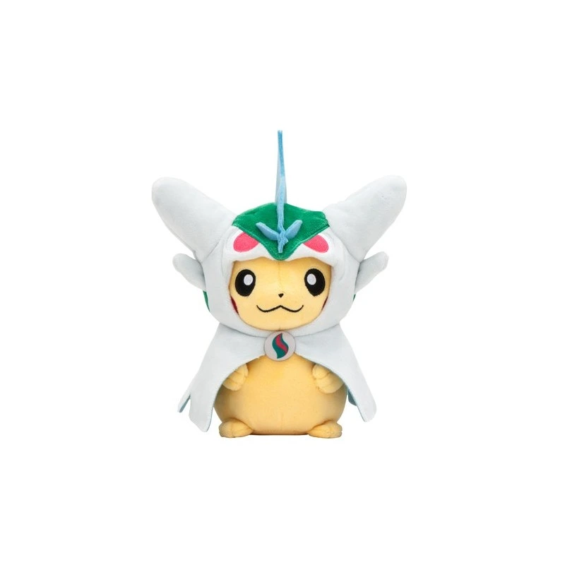 Plush Mega Gallade Poncho Pikachu