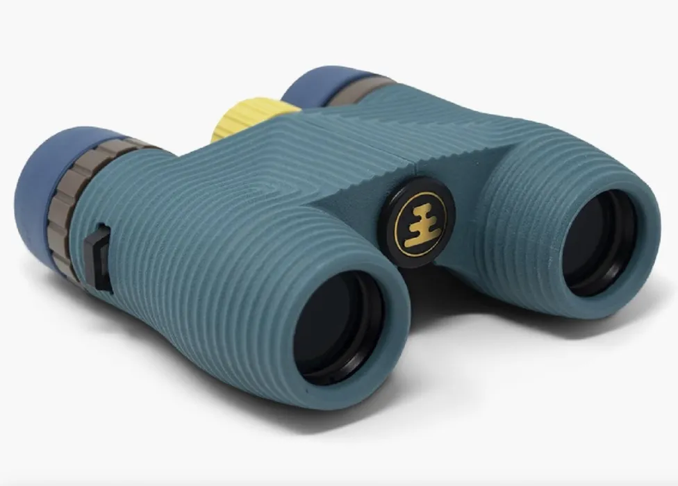 Standard Issue Waterproof 10 x 25 Binoculars - Celeste Blue