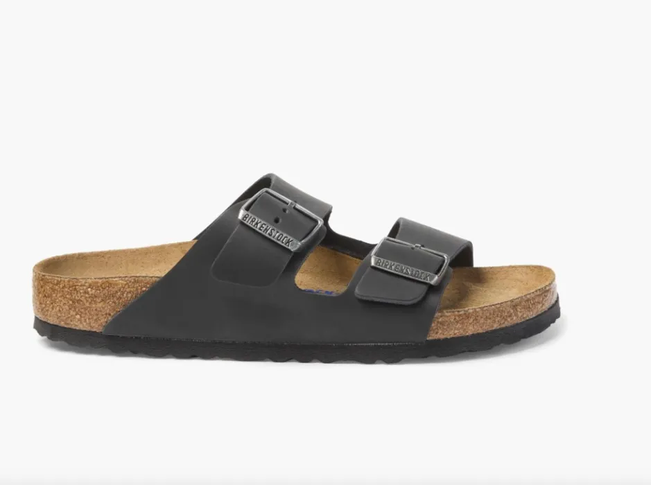 Arizona Soft Footbed Sandals - Women's - Jade Oiled Leather - 36 EU Medium/Narrow
