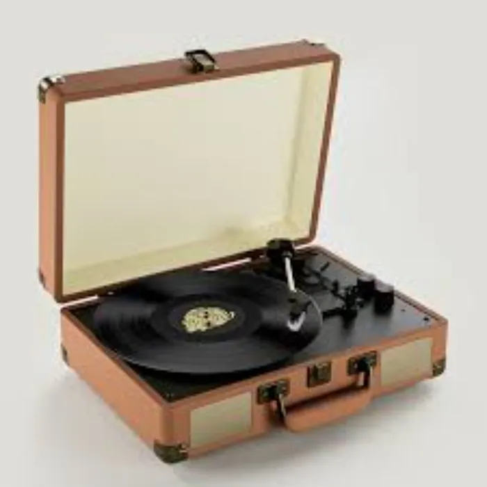 Vintage vinyl player