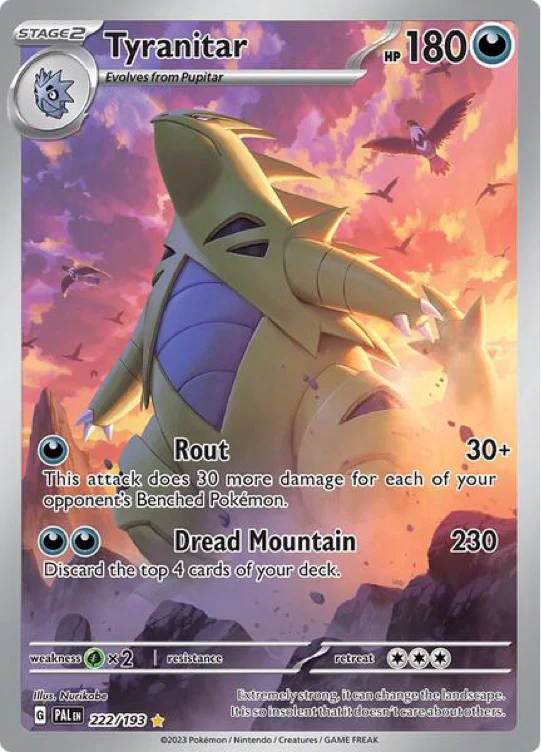 Tyranitar IR PAL 