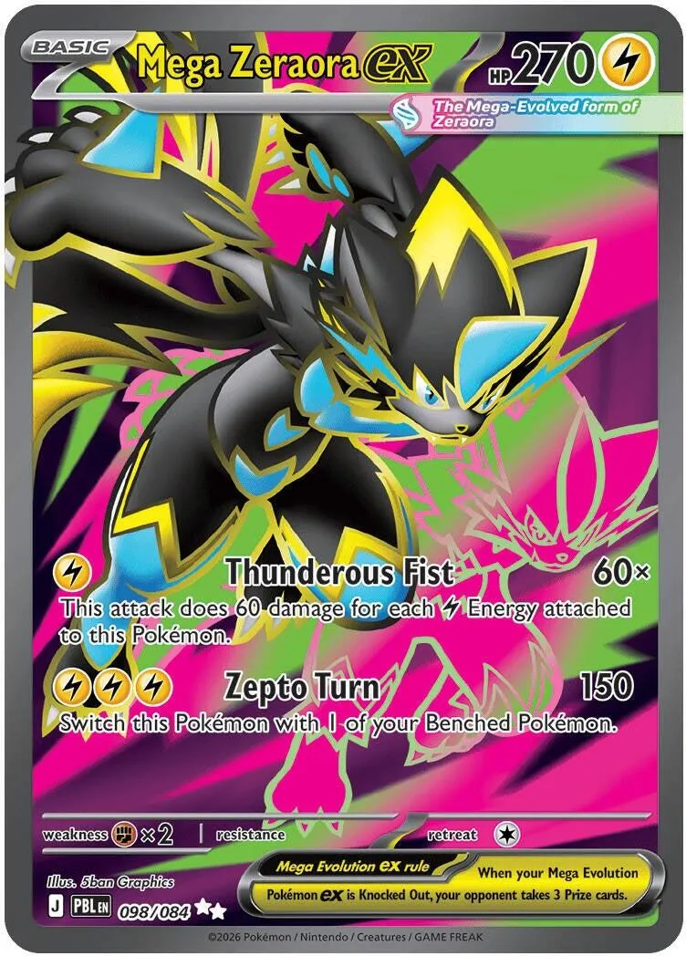 Mega Zeraora EX UR PBL