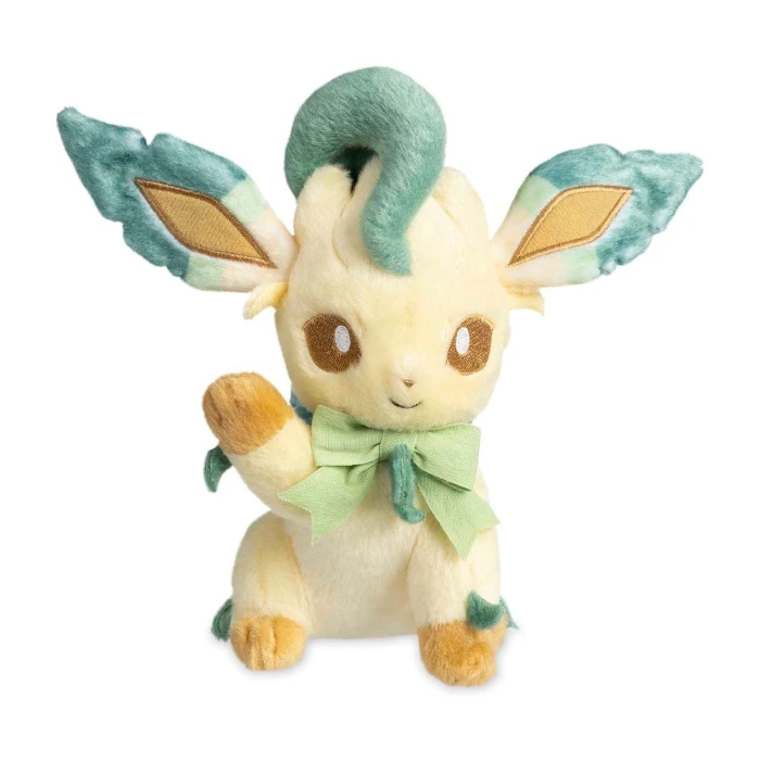 Eevee Collection: Leafeon Plush - 8 In.