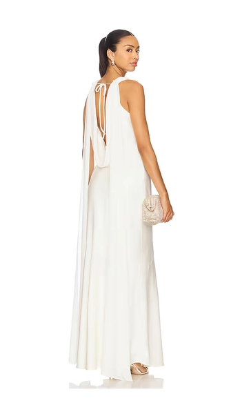Runaway The Label Gabriella Maxi Dress in Ivory. - size XL