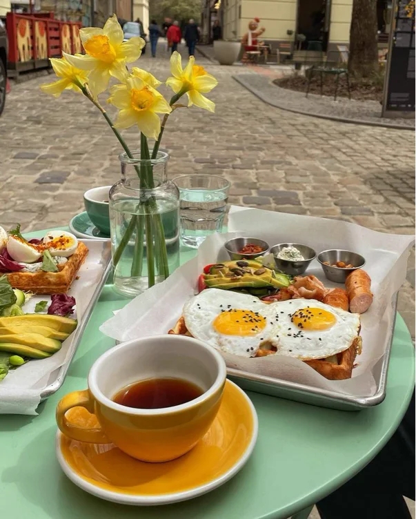 Tasty breakfast 