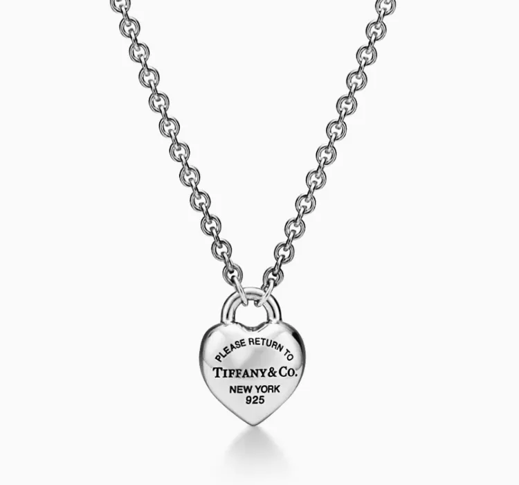 Return to Tiffany® Full Heart Pendant in Sterling Silver