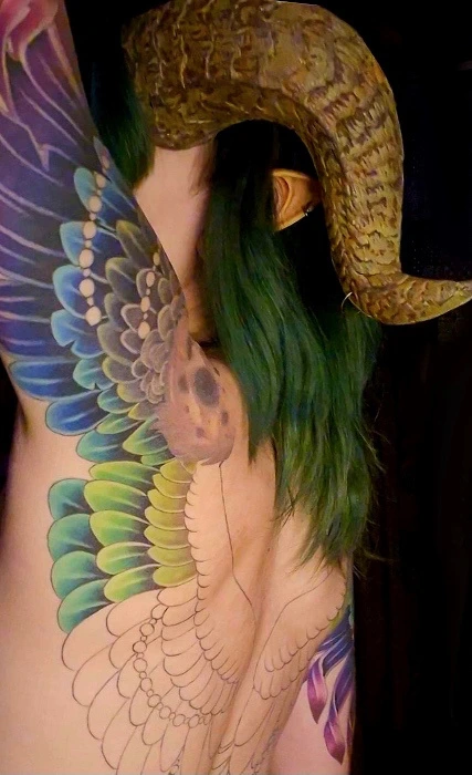 Help Me Finish My Wing Tattoos <3