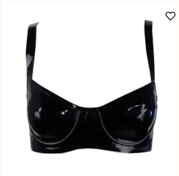 Underwire Latex Bra