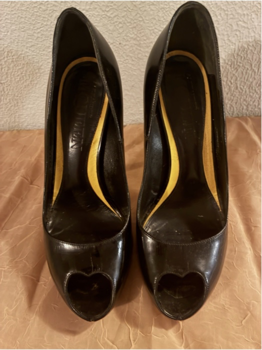 Alexander McQueen Peeptoe High Heels