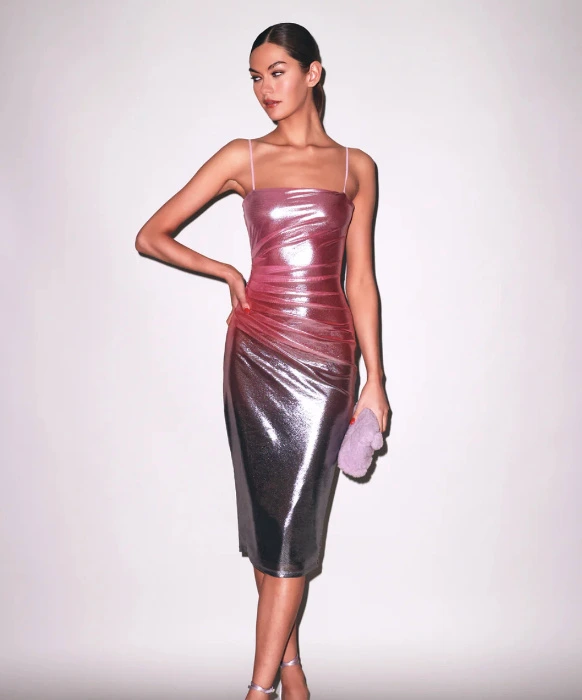  Ombré Shine Dress 