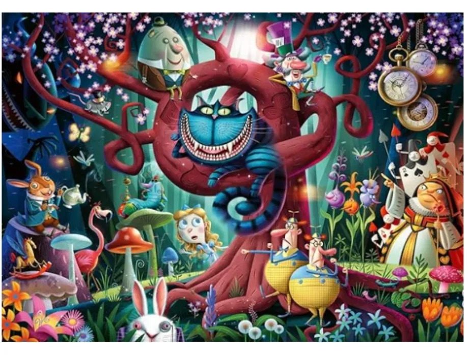 Ravensburger - Almost Everyone is Mad (Alice in Wonderland) 1000 Piece Jigsaw Puzzle for Adults & for Kids Age 12 and Up : Amazon.ie: Toys & Games