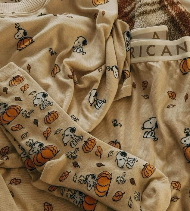 fall pyjamas set 🍂🍷😍