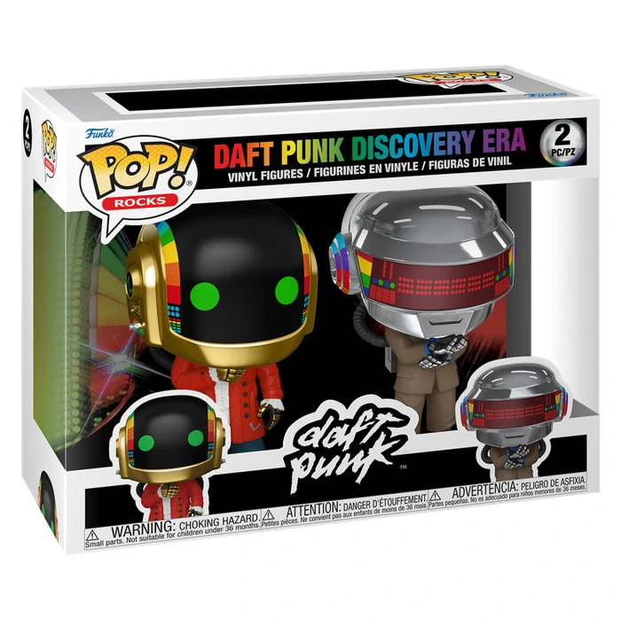 Daft Punk - Daft Punk Discovery Era Pop! Vinyl Figure 2-Pack