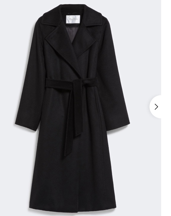 Manuela Icon Coat - BLACK