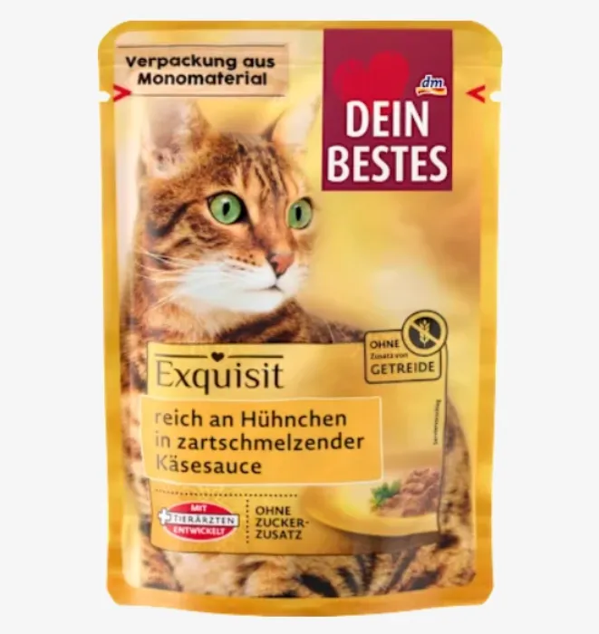 Nedves eledel csirkével, sajtszószban (10db) [DM]