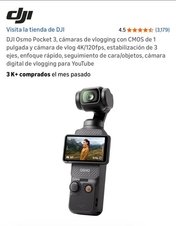 For vlogs 
