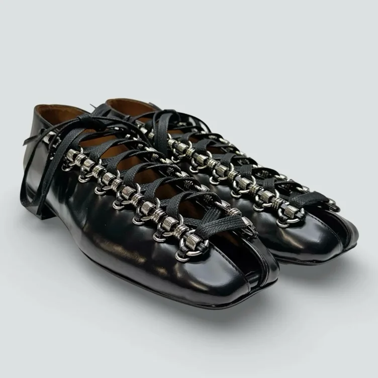 Togo Pulla Laceup Shoes