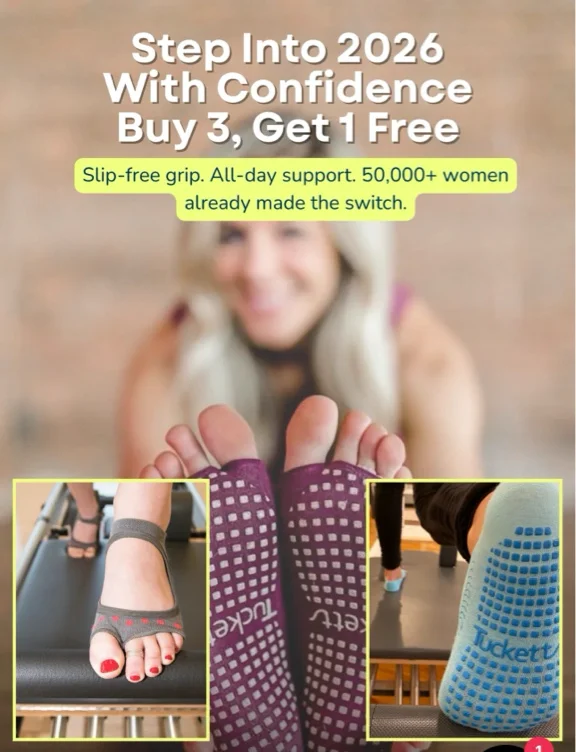 Buy 3 Get 1 Free | Pilates Socks Bundle
