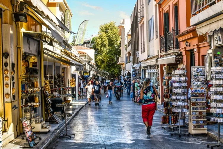 Shopping in Athens 