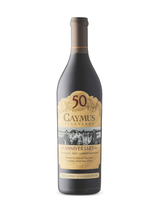A bottle of Caymus