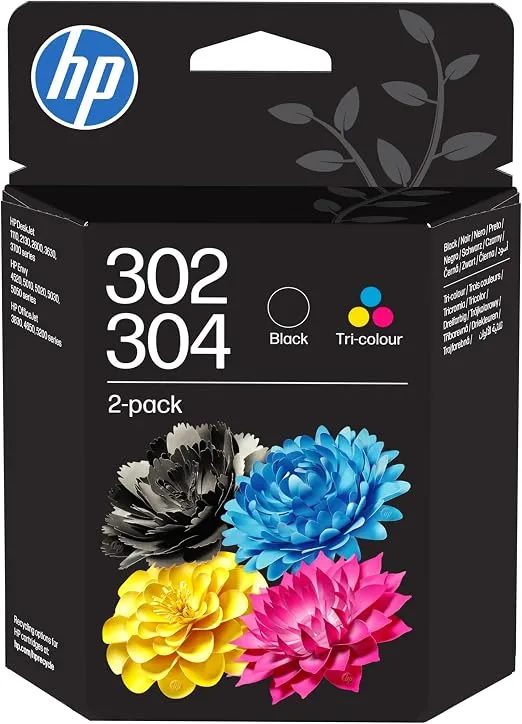 HP 302/304 Tri-color/Black 