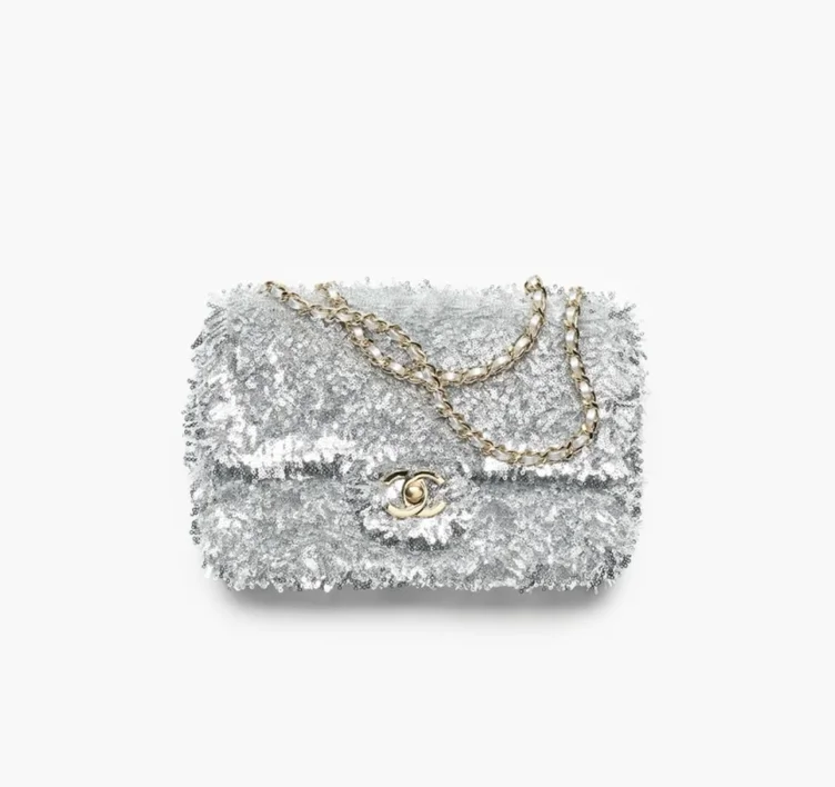 Chanel Sequin Mini Flap