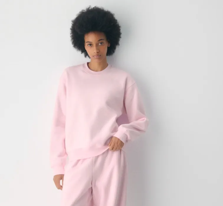 Cozy Sweatfleece Perfect Crew Sweatshirt