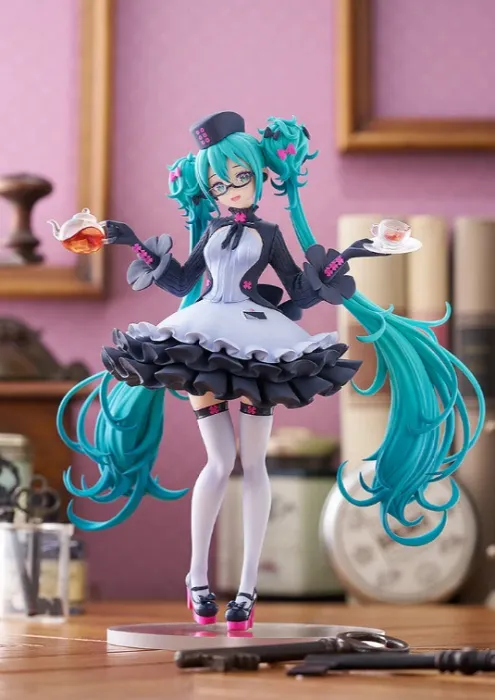 Hatsune Miku - POP UP PARADE Hatsune Miku: Glasses x Café Ver. Figure