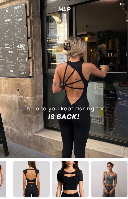 Marie Louise gym attire 