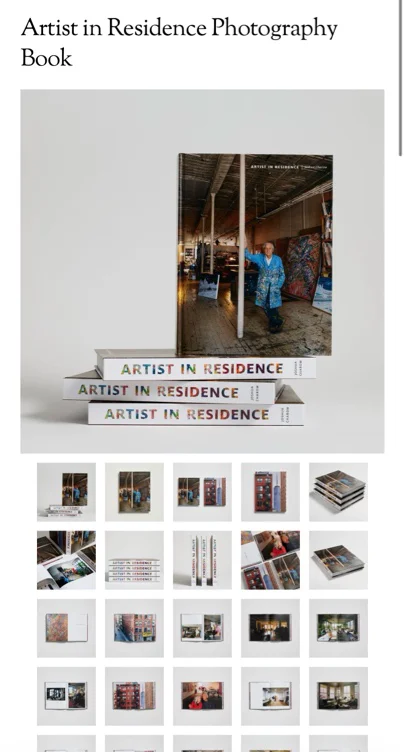 ‘Artist in residence’ a photography book on the artist living in industrial NYC