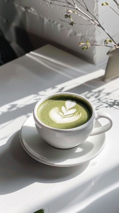 Morning Matcha Latte