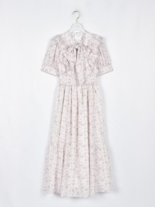 Evelyn ribbon flowers dress