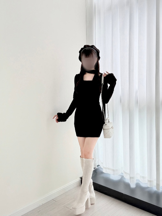 Bunnylis fur with scarf setup